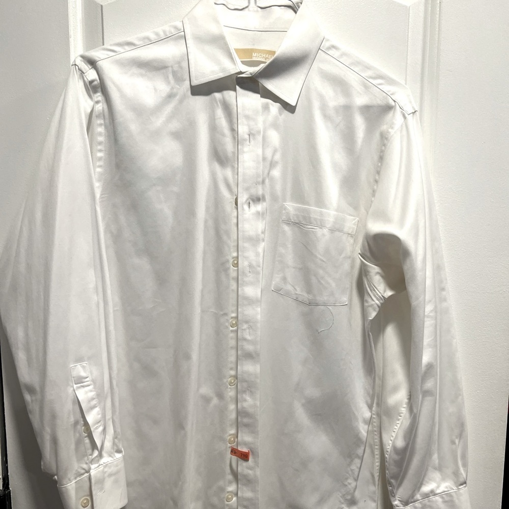 Michael Kors white dress button-down sz 15.5